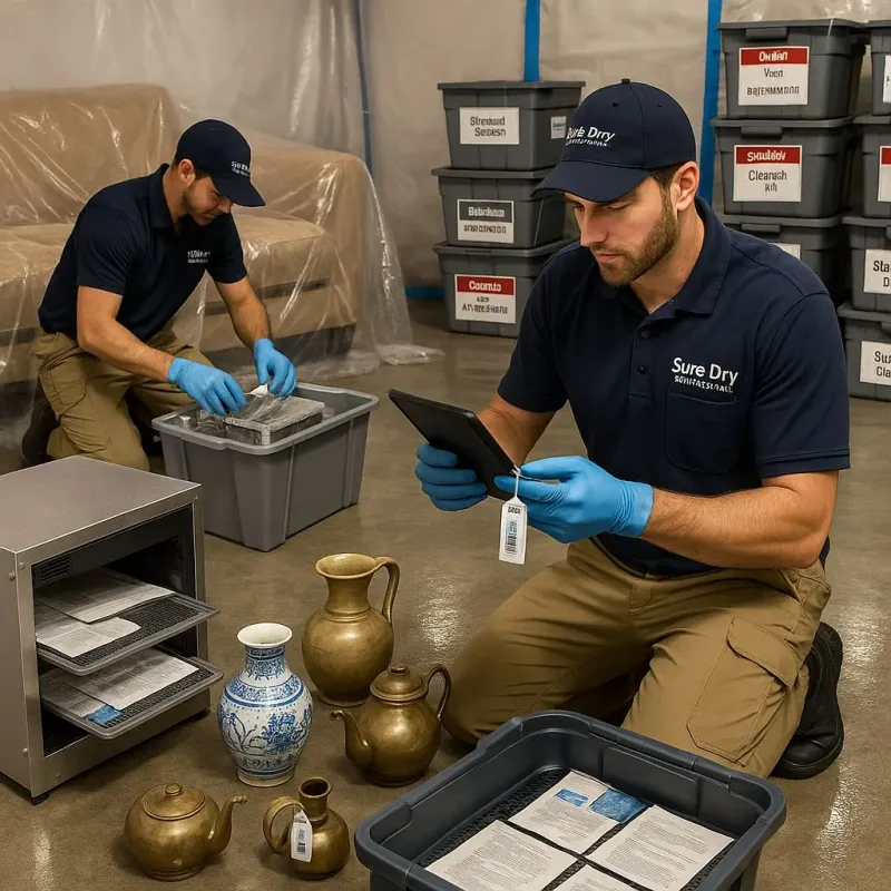 Content Protection and Restoration process in Urania, LA