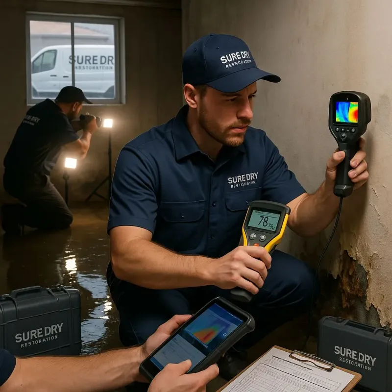 Initial Assessment and Documentation process in Urania, LA