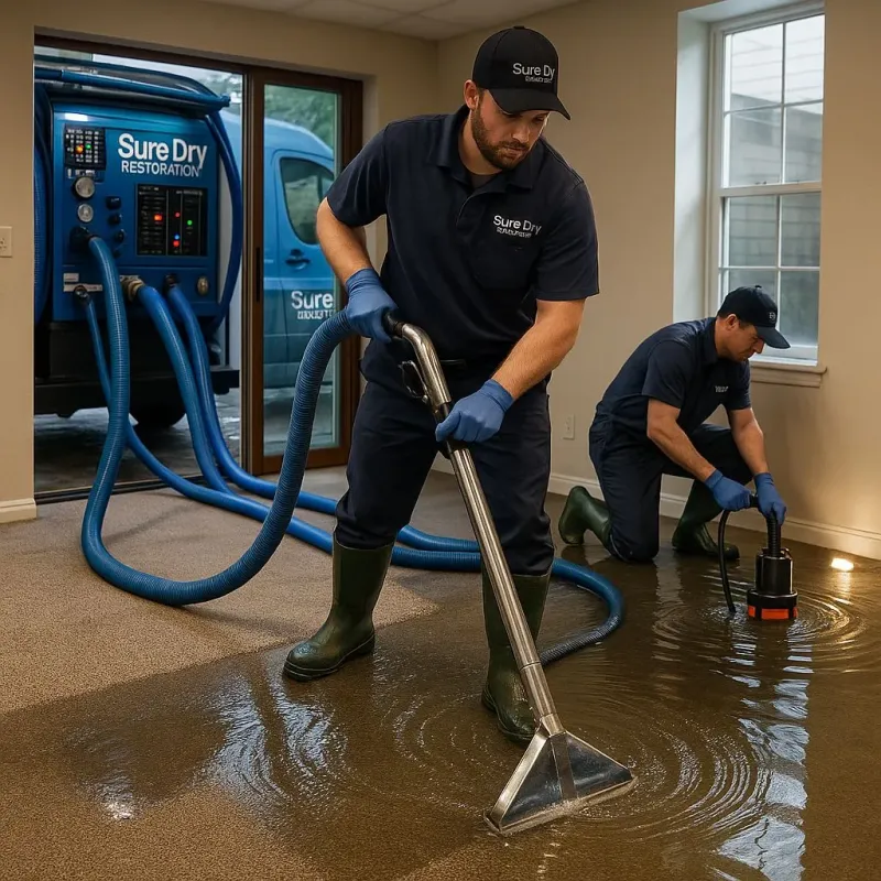 Water Extraction and Removal process in Urania, LA